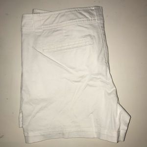 New York & Company White Shorts